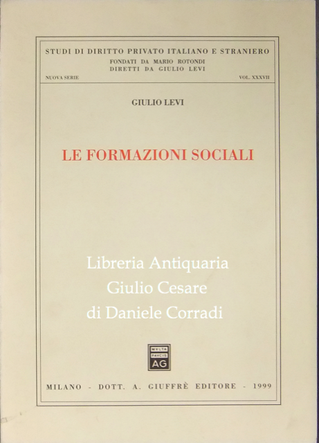 Le formazioni sociali
