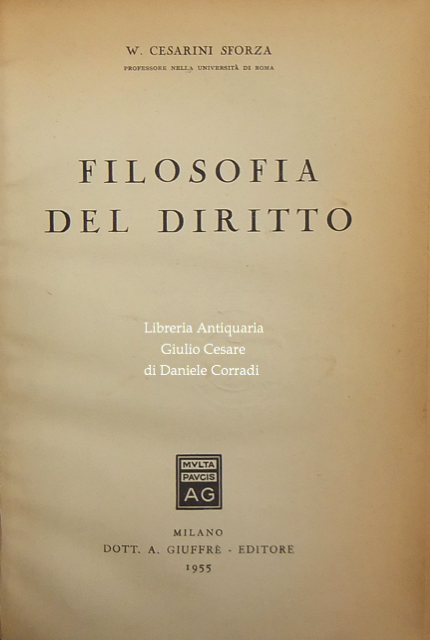 Filosofia del diritto