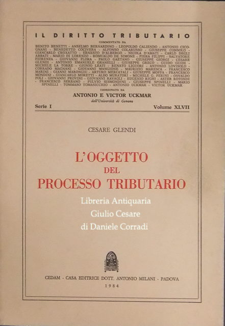 L'oggetto del processo tributario