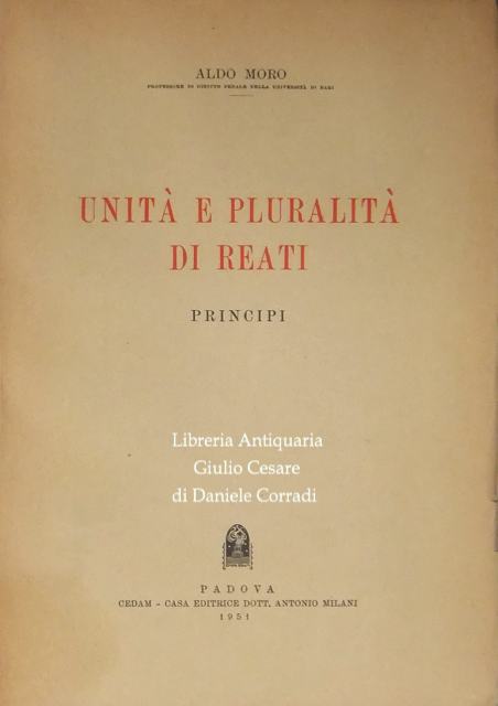 Unità e pluralità di reati. Principi
