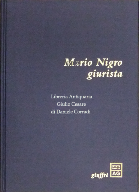 Mario Nigro giurista
