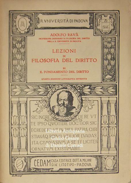 Lezioni di filosofia del diritto.