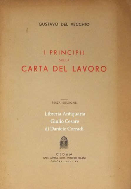 I principii della carta del lavoro