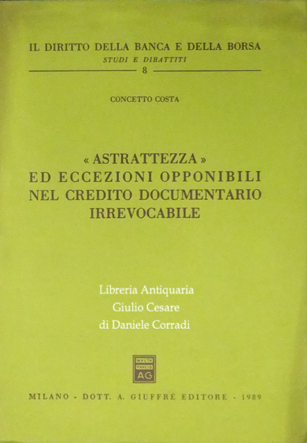 Astrattezza ed eccezioni opponibili 