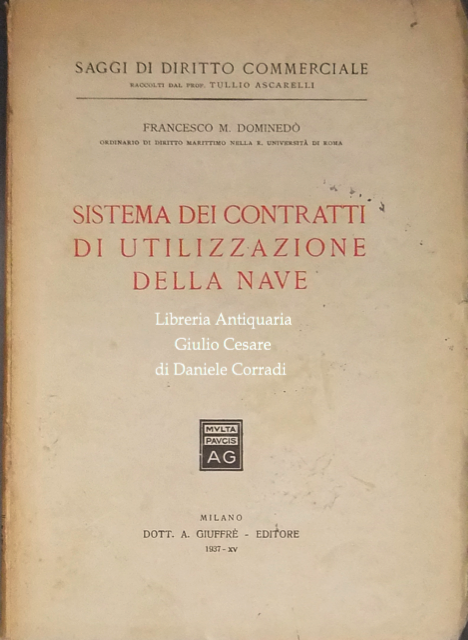 Sistema dei contratti di utilizzazione della nave