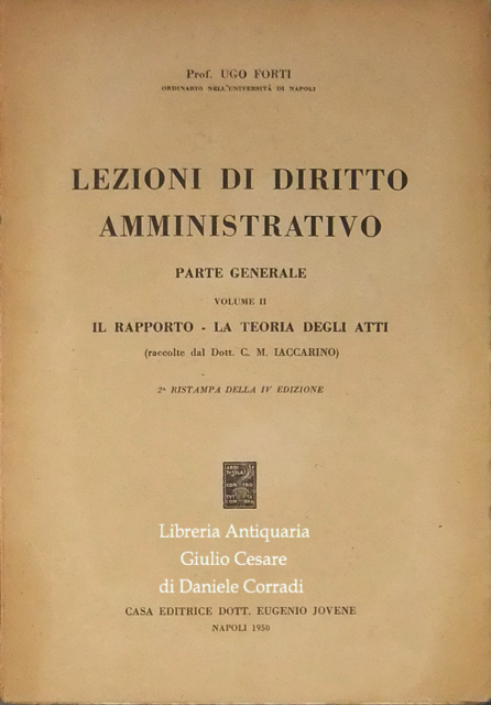 Lezioni di diritto amministrativo. Parte generale.
