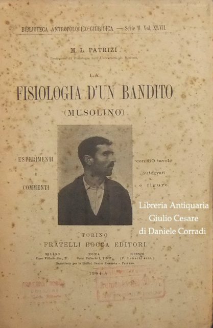 La fisiologia d'un bandito (Musolino)