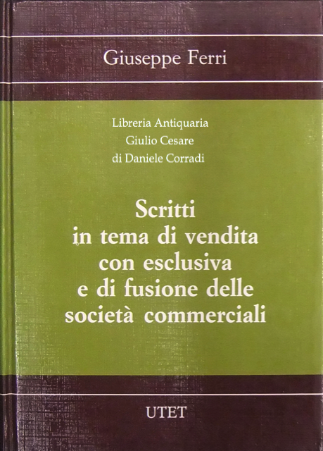 Scritti in tema di vendita con esclusiva