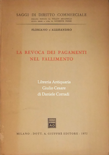 La revoca dei pagamenti nel fallimento