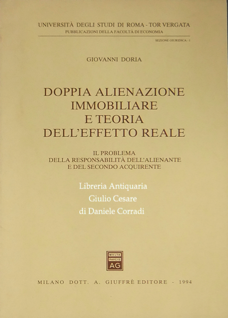 Doppia alienazione immobiliare e teoria dell'effetto reale