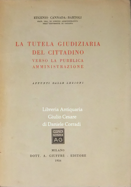 La tutela giudiziaria del cittadino verso la pubblica amministrazione