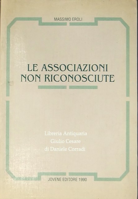 Le associazioni non riconosciute
