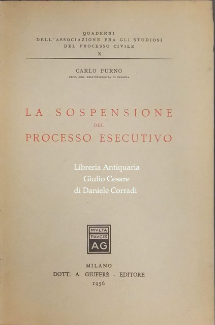 La sospensione del processo esecutivo