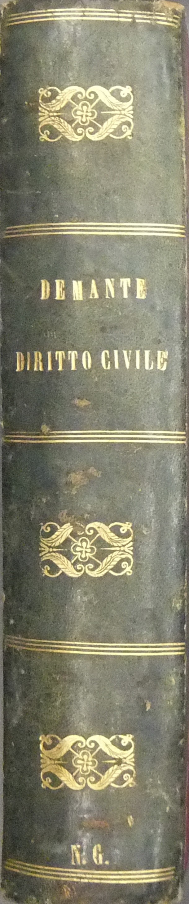 Programma del corso di diritto civile francese. 