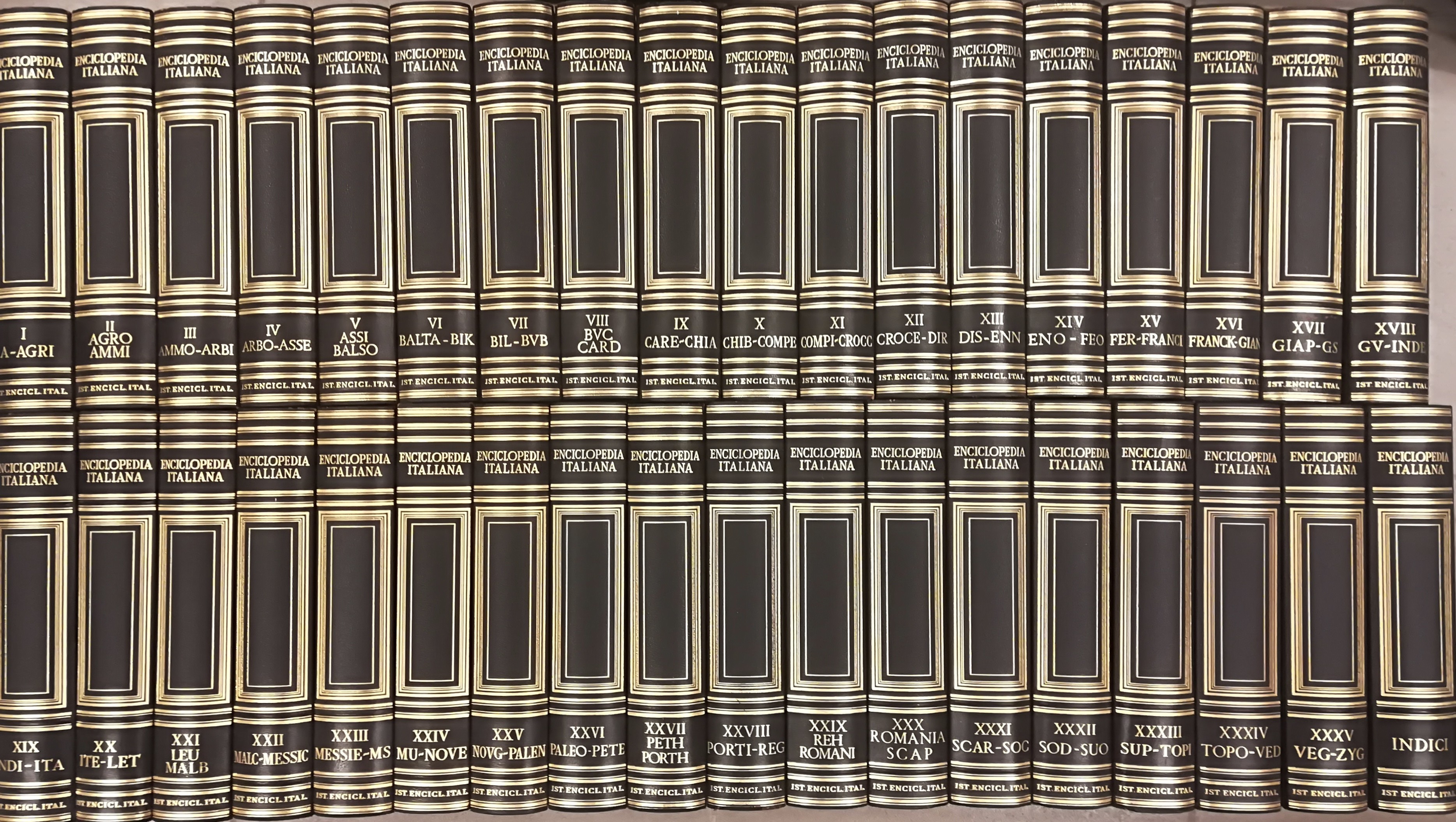 Enciclopedia Italiana di Scienze, Lettere ed Arti