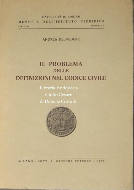 Il problema delle definizioni nel codice civile