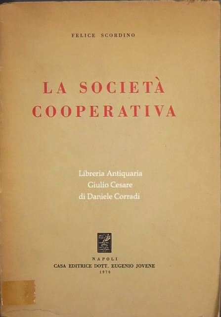 La società cooperativa