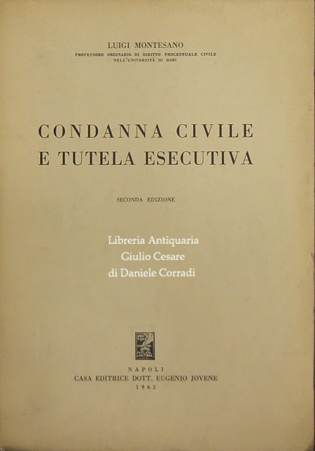 Condanna civile e tutela esecutiva