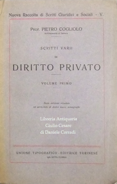 Scritti varii di diritto privato