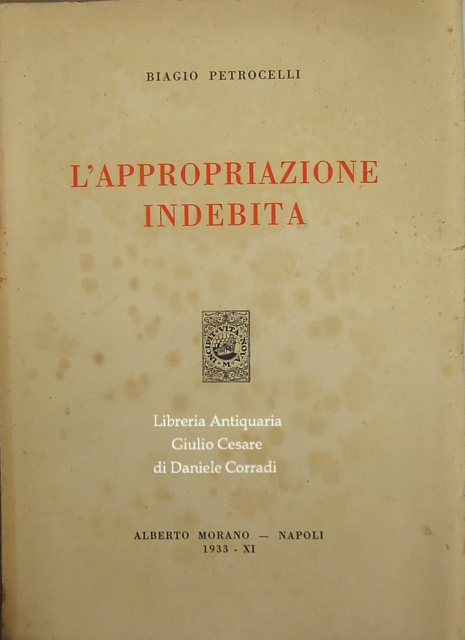 L'appropriazione indebita