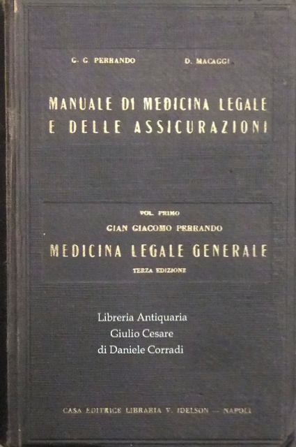 Manuale di medicina legale e delle assicurazioni 