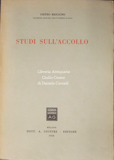 Studi sull'accollo