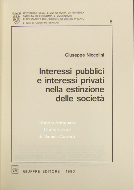 Interessi pubblici e interessi privati