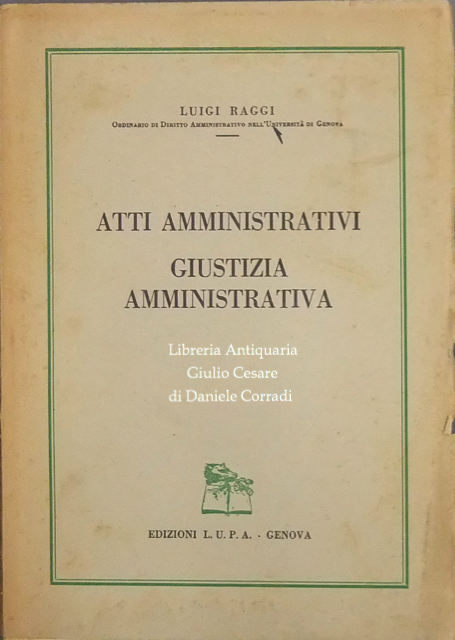 Atti amministrativi - Giustizia amministrativa