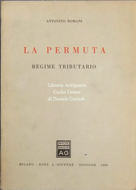 La permuta. Regime tributario