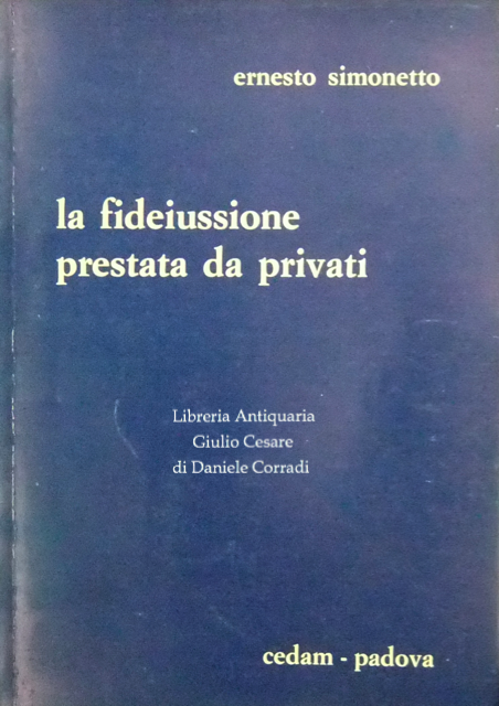 La fideiussione prestata da privati