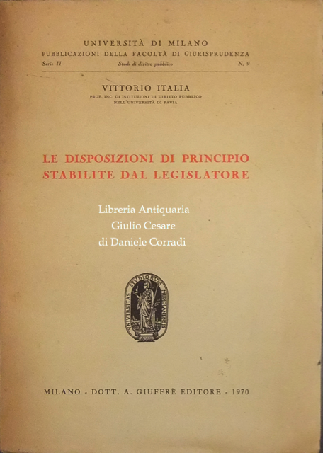 Le disposizioni di principio stabilite dal legislatore