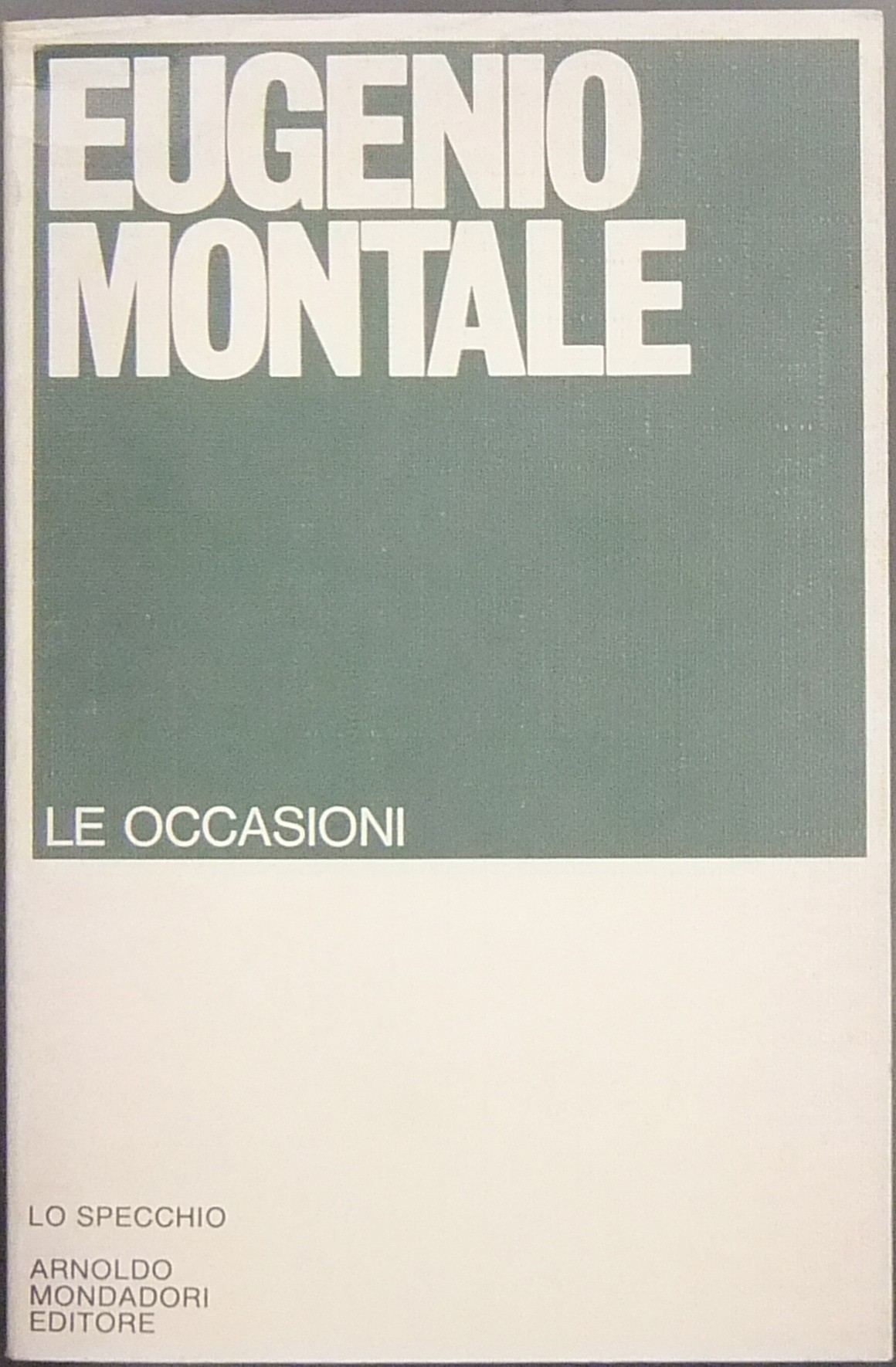 Le occasioni (1928-1939)