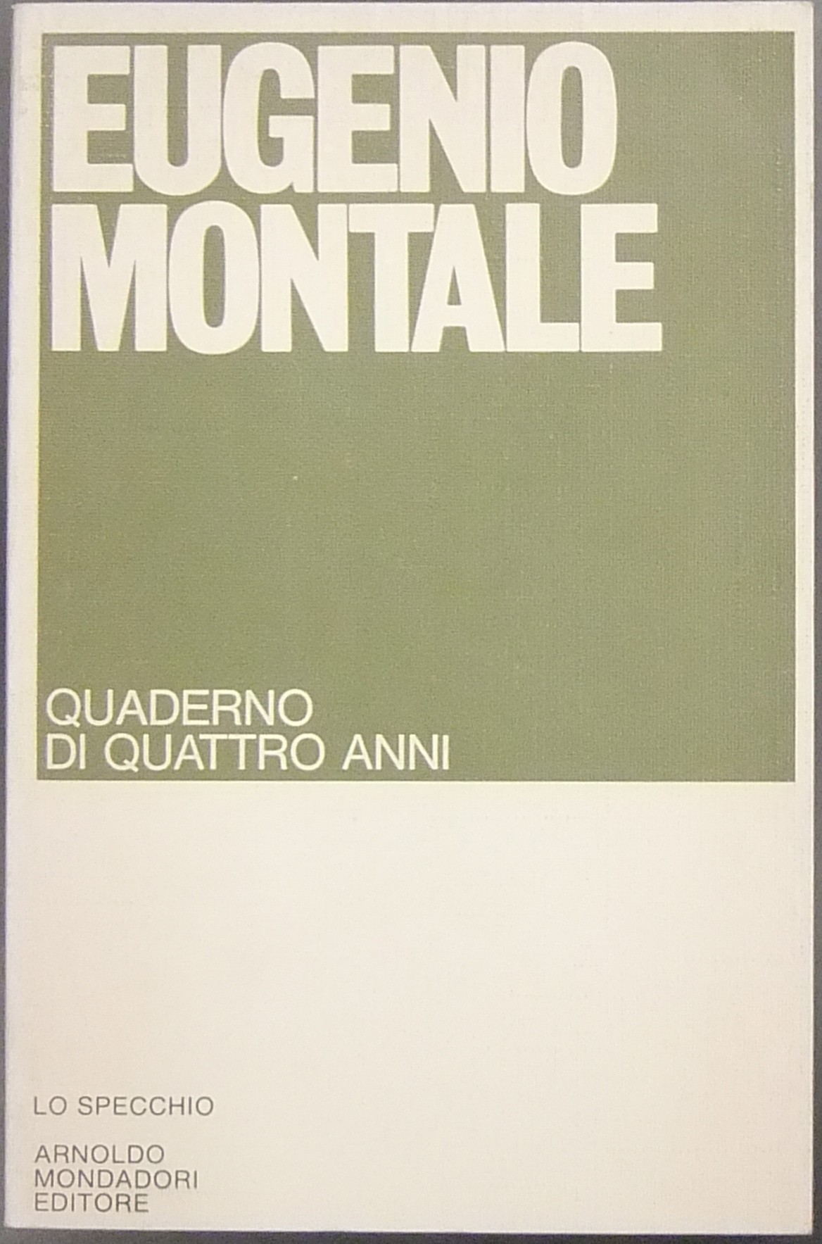 Quaderno di quattro anni