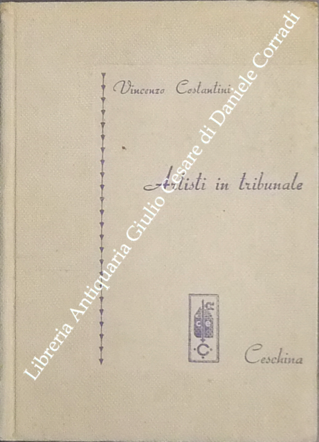 Artisti in tribunale.