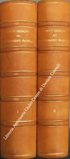Scritti dedicati ad Alessandro Raselli
