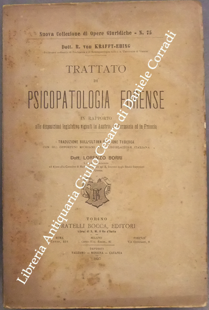Trattato di psicopatologia forense