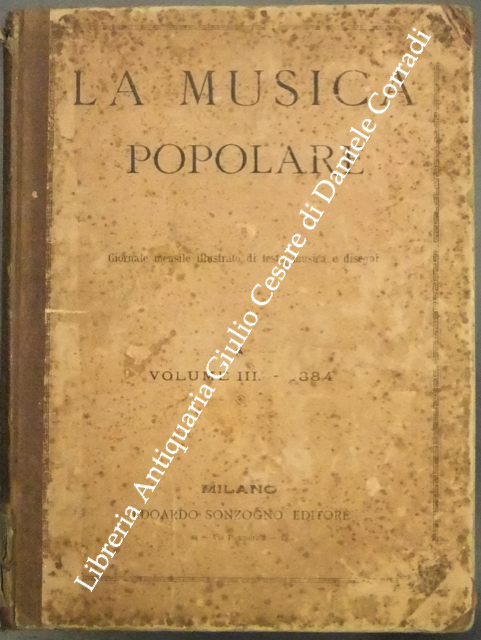 La musica popolare