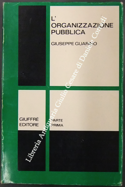 L'organizzazione pubblica.