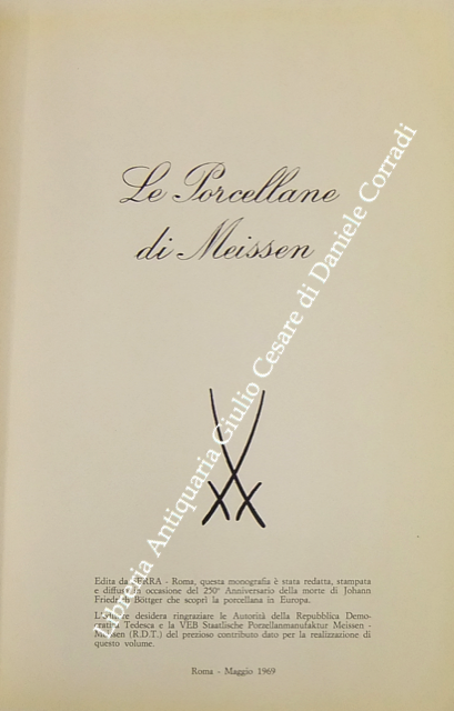 Le Porcellane di Meissen