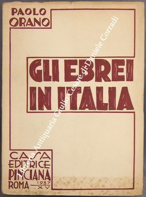 Gli Ebrei in Italia