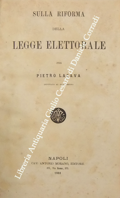 Sulla riforma della legge elettorale