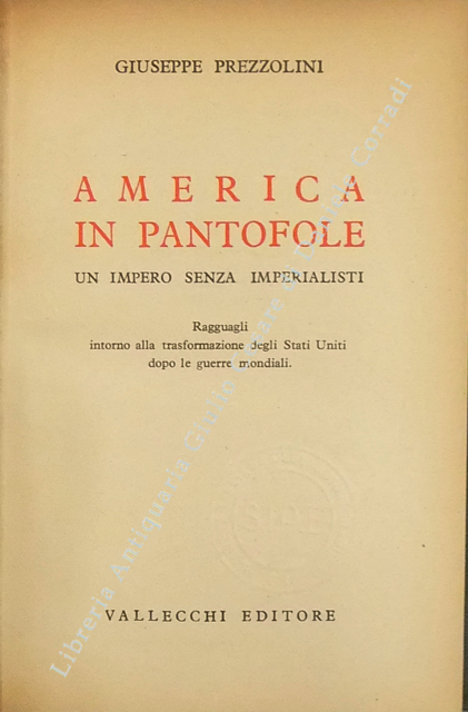 America in pantofole