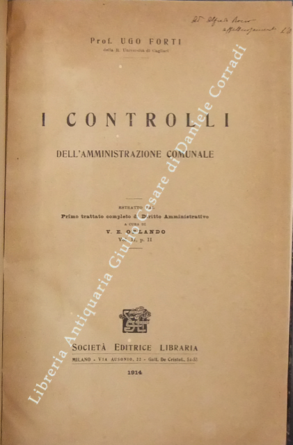 I controlli dell'amministrazione comunale