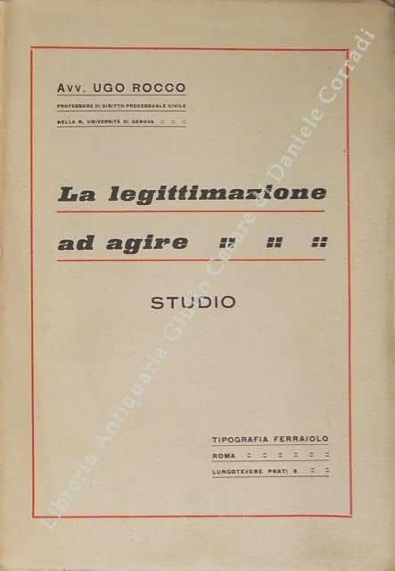 La legittimazione ad agire