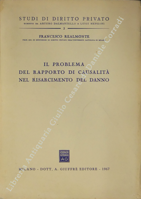 Il problema del rapporto di causalità
