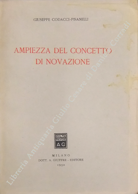 Ampiezza del concetto di novazione