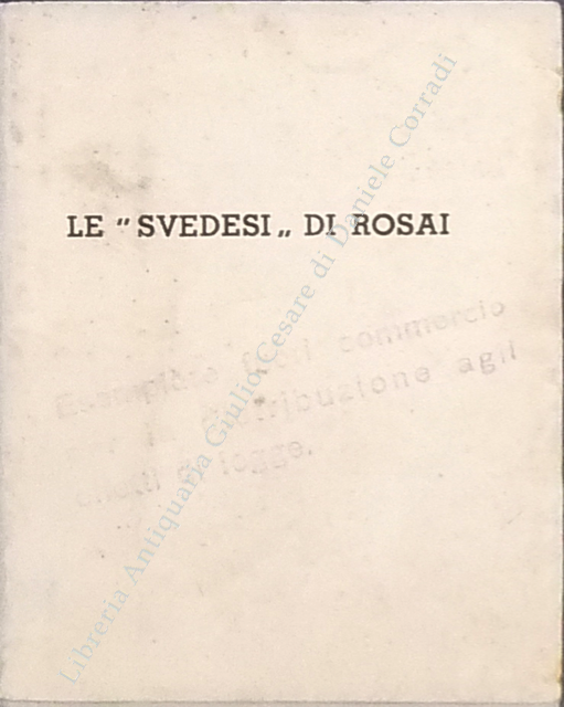 Le "svedesi" di Rosai