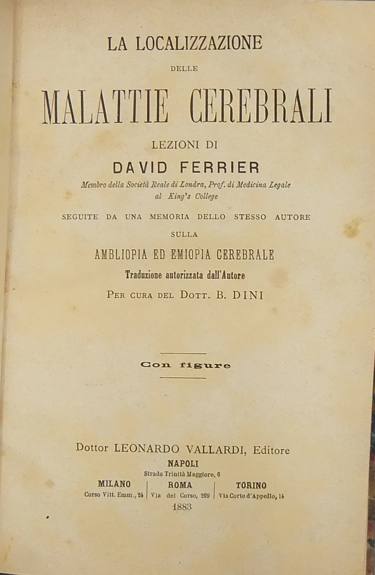 La localizzazione delle malattie cerebrali