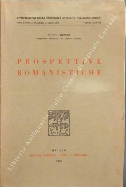Prospettive romanistiche