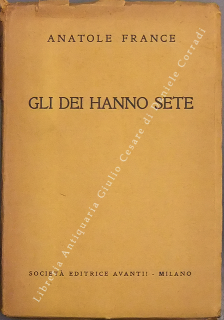 Gli dei hanno sete